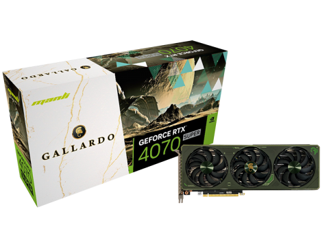 Manli GeForce RTX™ 4070 Super 星舰(M3604+N693)